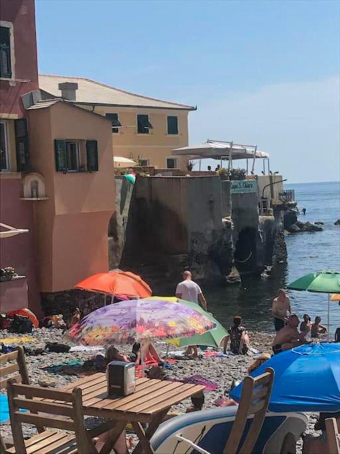 Casa Sulla Spiaggia Di Boccadasse Генуа Екстериор снимка